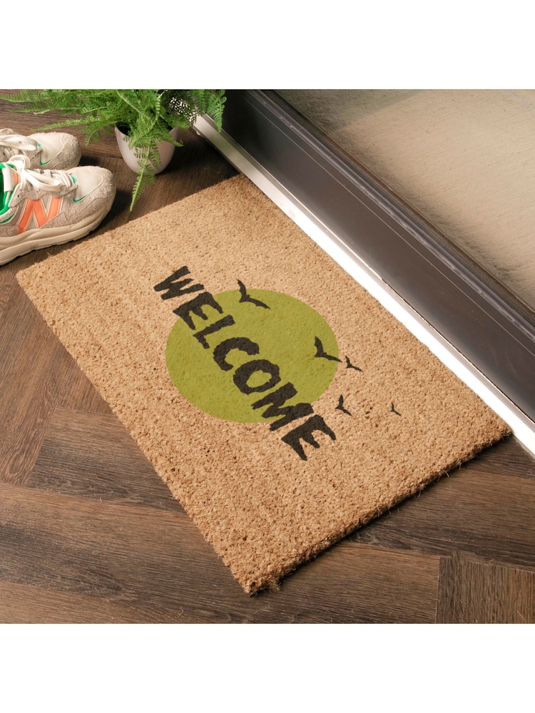 Artsy Mats Brown Halloween Welcome Bats Doormat - Image 2 of 13 Artsy Mats Brown Halloween Welcome Bats Doormat - Image 2 of 13