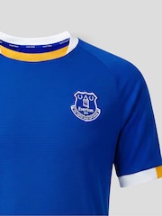 Castore Blue Everton Home Short Sleeve Shirt - Image 4 of 6