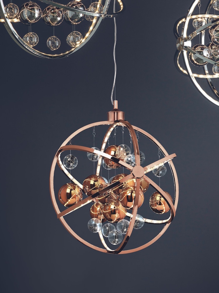 Gallery Home Copper Moory Ceiling Light Pendant - Image 1 of 2