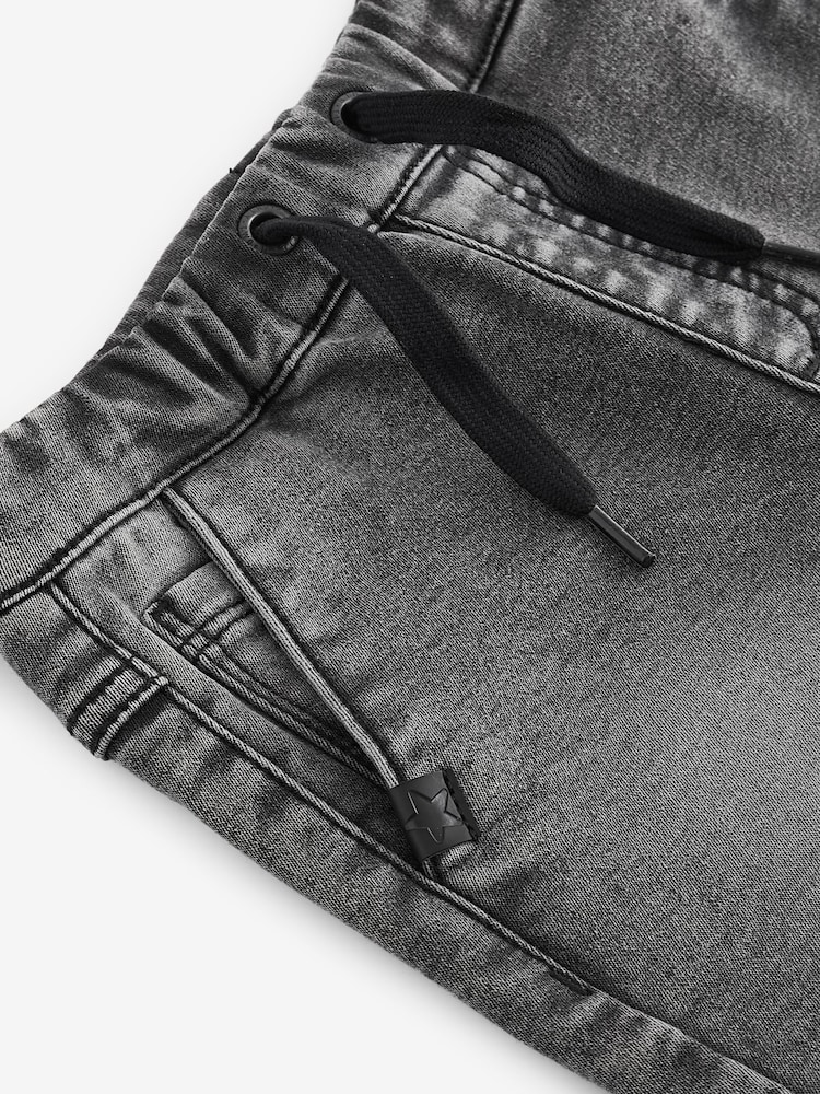 Grey Denim Joggers Jeans With Comfort Stretch (3mths-7yrs) - Image 6 of 6