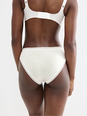 Sloggi Black/Purple/White High Leg GO Crush Knickers 3 Pack - Image 3 of 11