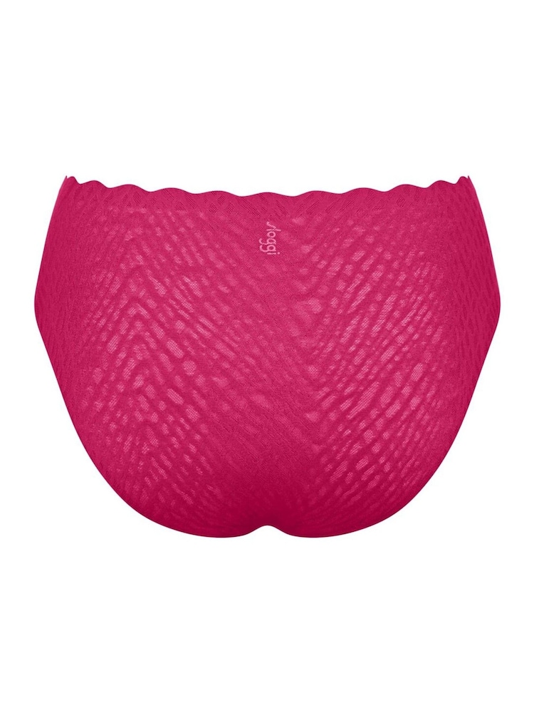 Sloggi Pink ZERO Feel Bliss - High Leg Knickers - Image 6 of 6