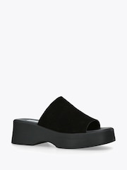 Steve Madden Black Slinky Black Sandals - Image 3 of 5