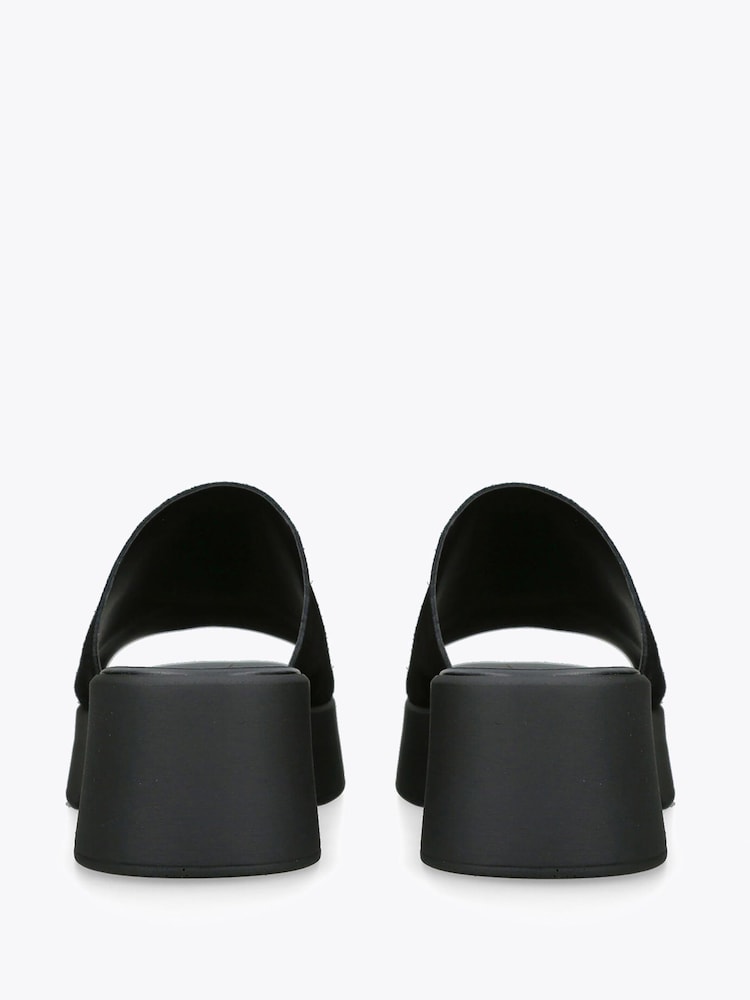 Steve Madden Black Slinky Black Sandals - Image 5 of 5