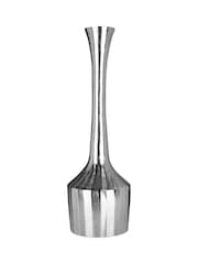 Fifty Five South Silver Kensington Townhouse Bottle Neck Vase - Image 1 of 4