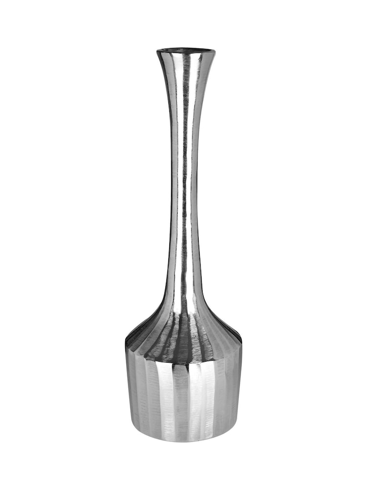 Fifty Five South Silver Kensington Townhouse Bottle Neck Vase - Image 2 of 4 Fifty Five South Silver Kensington Townhouse Bottle Neck Vase - Image 2 of 4