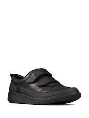 Clarks Black Leather Scape Flare Shoes - Image 4 of 8