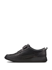 Clarks Black Leather Scape Flare Shoes - Image 6 of 8
