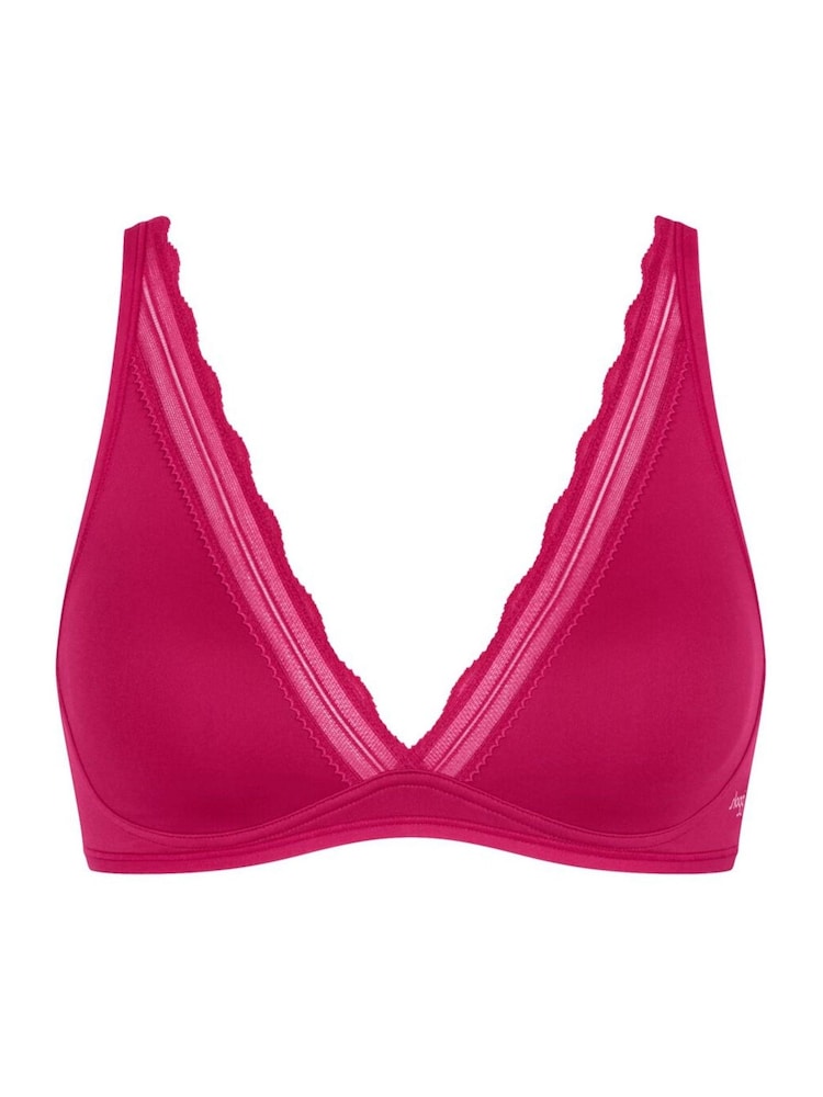 Sloggi Pink Plunge GO Blush Bra - Image 5 of 5 Sloggi Pink Plunge GO Blush Bra - Image 5 of 5