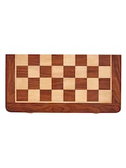 Fifty Five South Brown Churchill Magnetic Chess Game - Image 2 of 5