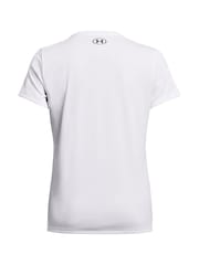 Under Armour White/Black Tech V Neck T-Shirt - Image 6 of 6