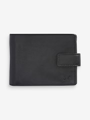 Black Monogram Signature Italian Leather Extra Capacity Wallet - Image 1 of 2