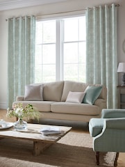 Laura Ashley Duck Egg Blue Josette Made to Measure Curtains - Image 1 of 9