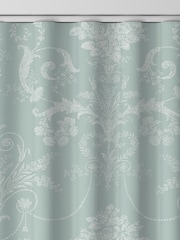 Laura Ashley Duck Egg Blue Josette Made to Measure Curtains - Image 8 of 9