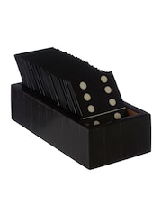 Fifty Five South Black Churchill Games Domino Set - Image 1 of 3