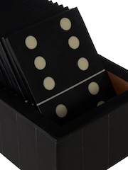 Fifty Five South Black Churchill Games Domino Set - Image 3 of 3