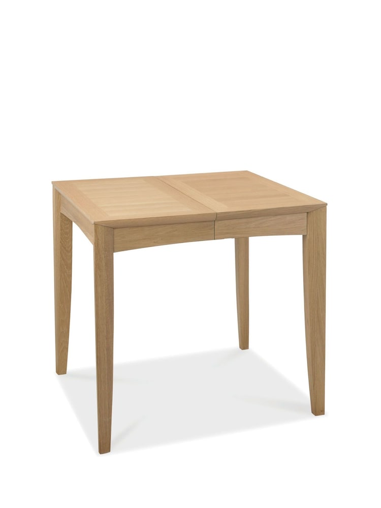 Bentley Designs White Bergen 2 to 4 Seater Extending Dining Table - Image 2 of 4
