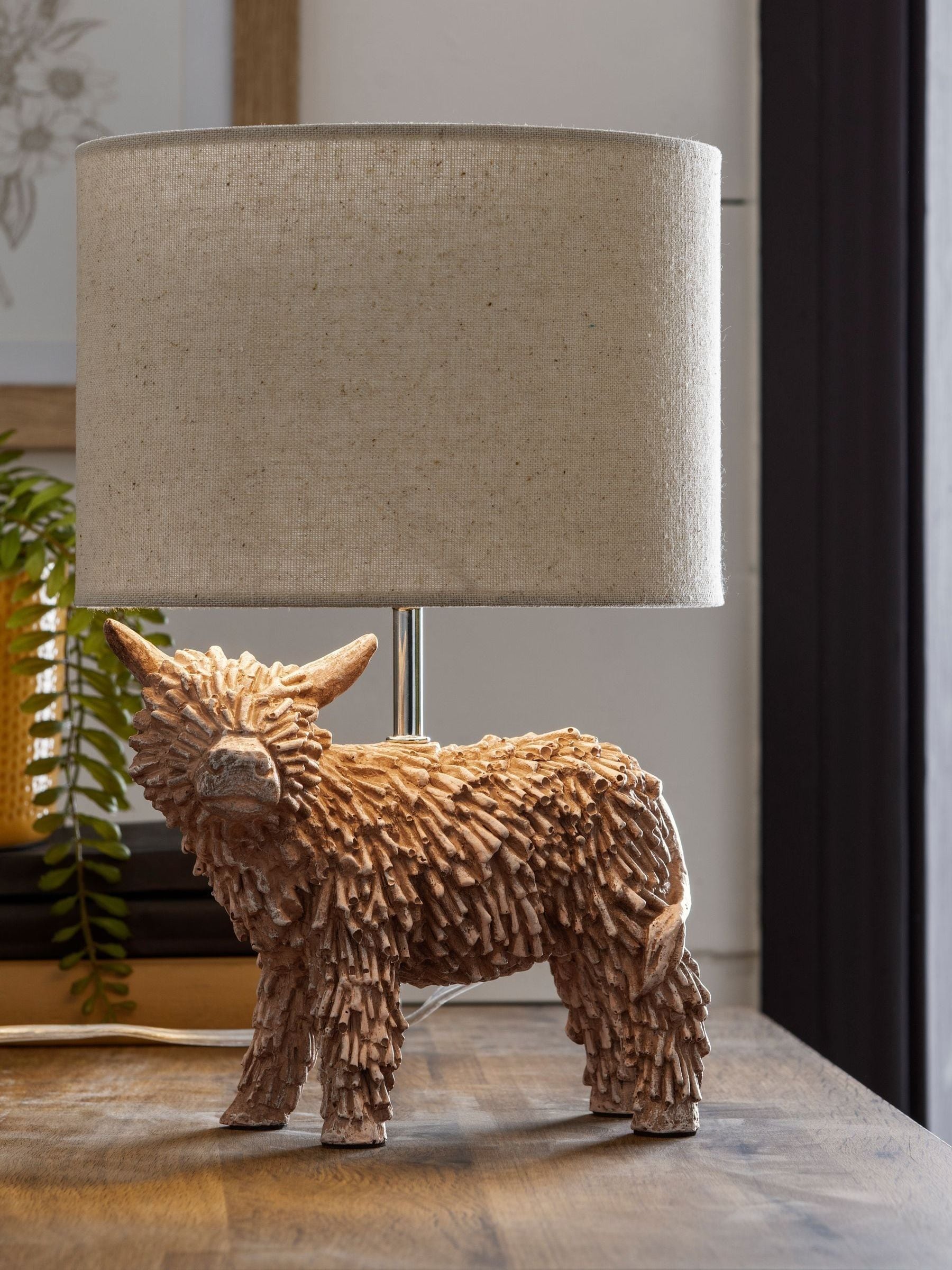 Cow lamps top