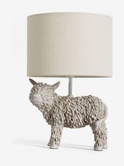 Natural Hamish The Highland Cow Table Lamp - Image 5 of 8