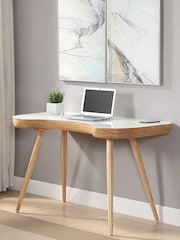 Jual Oak Desk - Image 1 of 2