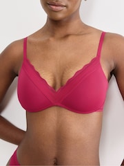 Sloggi Pink Push Up GO Blush Bra - Image 3 of 5