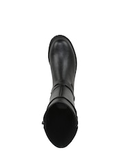 Blowfish Malibu Black Alberta Rugged Regular Fit Ankle Boots - Image 4 of 7
