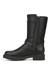 Blowfish Malibu Black Alberta Rugged Regular Fit Ankle Boots - Image 5 of 7