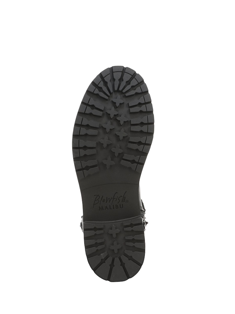 Blowfish Malibu Black Alberta Rugged Regular Fit Ankle Boots - Image 7 of 7