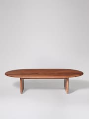 Swoon Mid Brown Slapton Mango Wood Coffee Table - Image 2 of 6