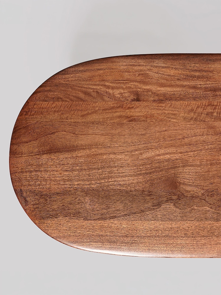 Swoon Mid Brown Slapton Mango Wood Coffee Table - Image 6 of 6 Swoon Mid Brown Slapton Mango Wood Coffee Table - Image 6 of 6
