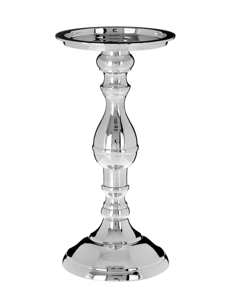 Fifty Five South Silver Kensington Townhouse Candle Stick - Image 2 of 3