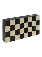 Fifty Five South White Black Churchill Games Foldable Chess Set - Image 2 of 5