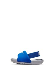 Nike Blue Kawa Infant Sliders - Image 2 of 8
