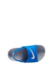 Nike Blue Kawa Infant Sliders - Image 5 of 8