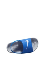 Nike Blue Kawa Infant Sliders - Image 6 of 8