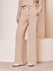 Camel - Lipsy - Superzachte lounge-joggingbroek met wijde pijpen - Image 1 of 4