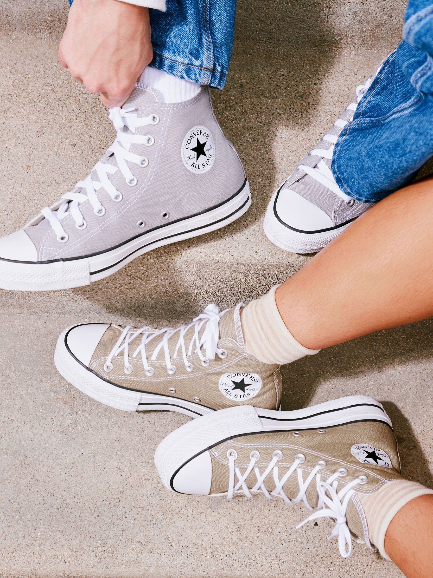 Buy Converse Grey Chuck Taylor Classic High Top Trainers from Next Canada