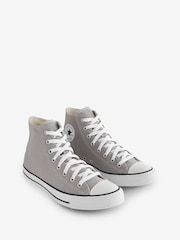 Серый - Классические высокие кроссовки Converse Chuck Taylor - Изображение 13 из 19