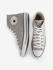 Серый - Классические высокие кроссовки Converse Chuck Taylor - Изображение 16 из 19