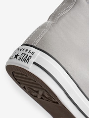 Серый - Классические высокие кроссовки Converse Chuck Taylor - Изображение 18 из 19