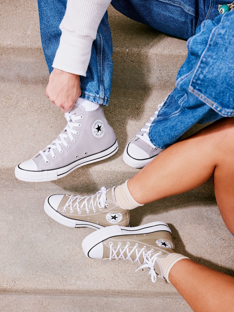 Gris - Converse Baskets montantes classiques Chuck Taylor - Image 7 of 19