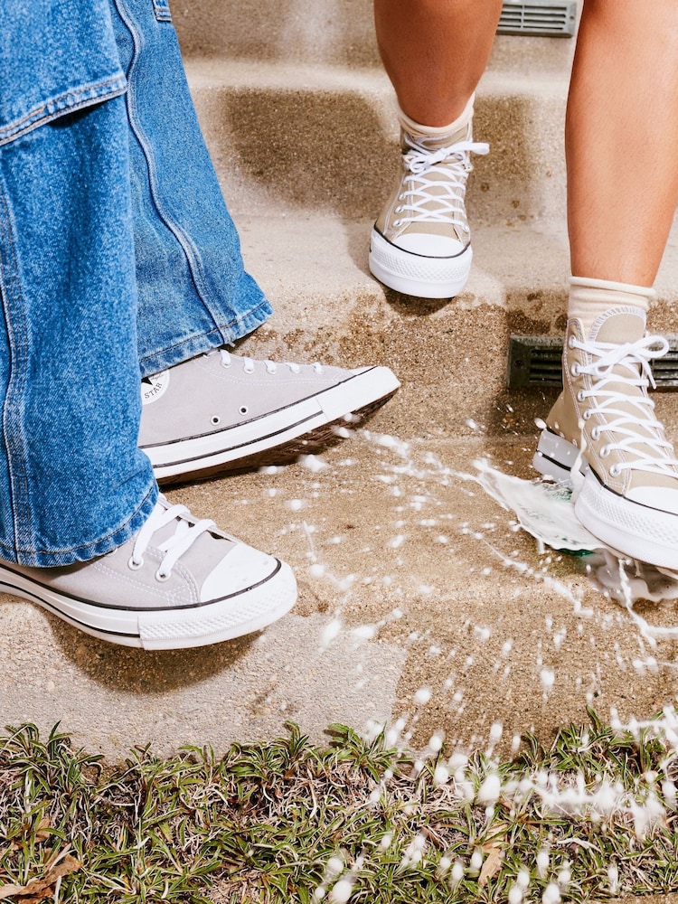 Gris - Converse Baskets montantes classiques Chuck Taylor - Image 8 of 19