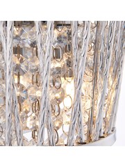 Gallery Home Silver Sophie Wall Light - Image 3 of 7