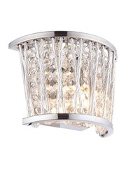 Gallery Home Silver Sophie Wall Light - Image 4 of 7