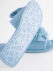 Blue Bow Mule Slippers - Image 5 of 7