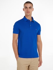 Tommy Hilfiger Blue Slim Fit Polo Shirt - Image 1 of 6