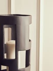 Fifty Five South Prato Large Textured Candle Holder - Imagen 3 de 6
