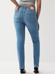 Mid Blue Denim Super Soft Slim Hourglass Jeans - Image 2 of 9