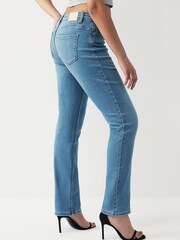 Mid Blue Denim Super Soft Slim Hourglass Jeans - Image 3 of 9