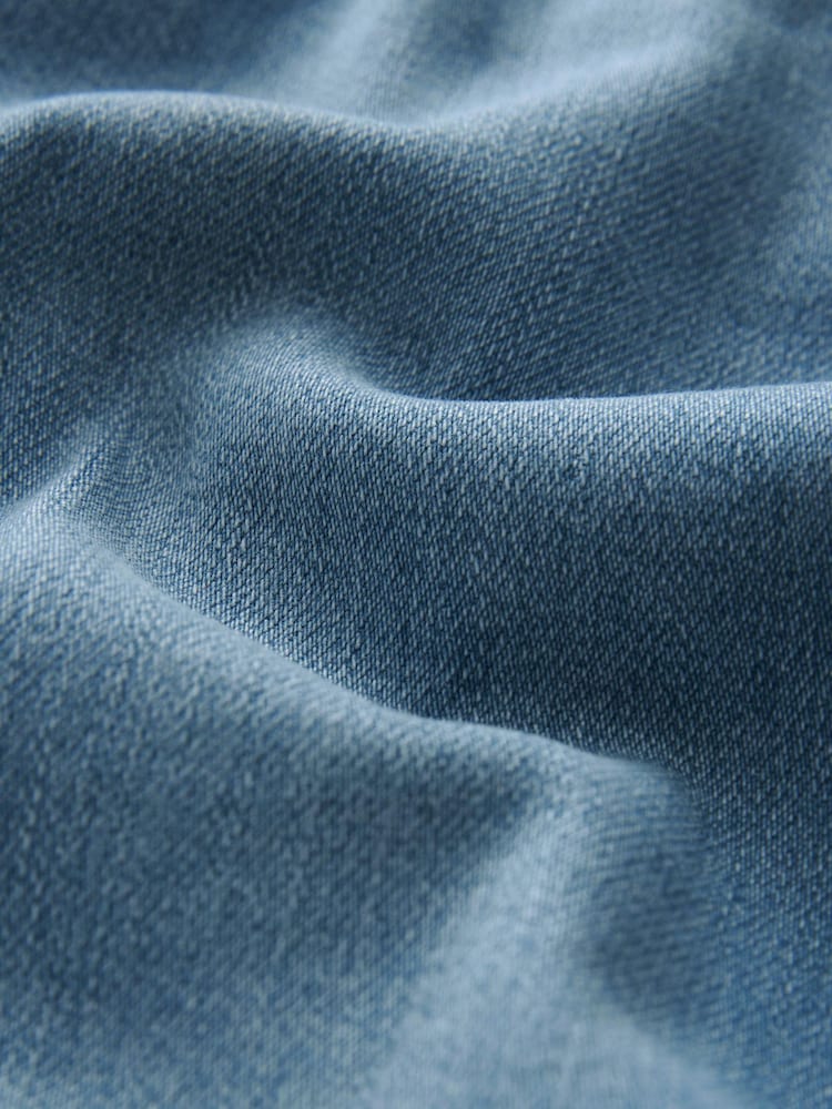 Mid Blue Denim Super Soft Slim Hourglass Jeans - Image 9 of 9